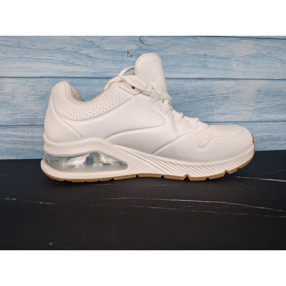 Skechers Uno Stand On Air Women's White Athletic Shoes 73690 Sz 6 - Picture 4 of 16
